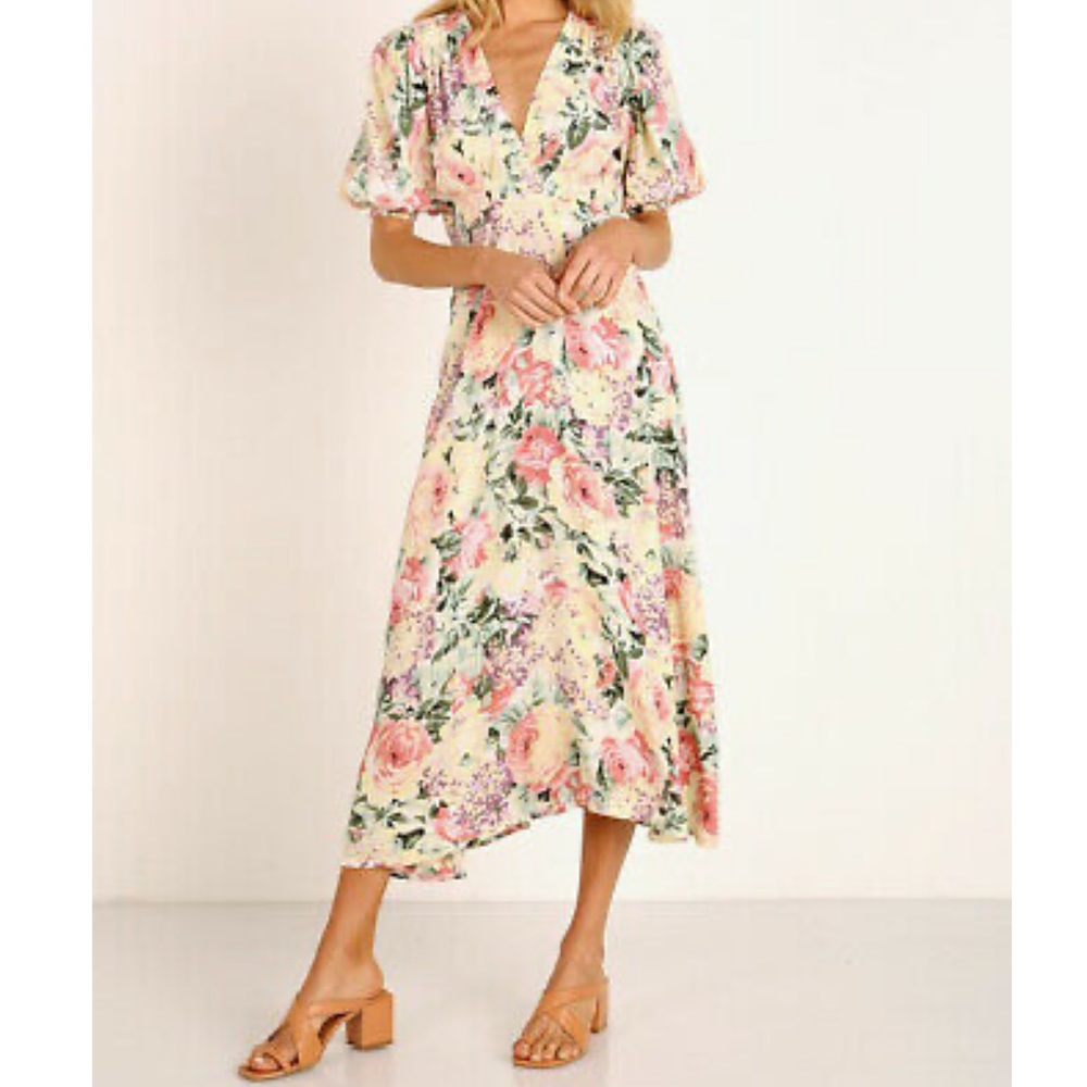 NWOT Faithfull The Brand | Marie Louise Midi Dress size M - Picture 9 of 15